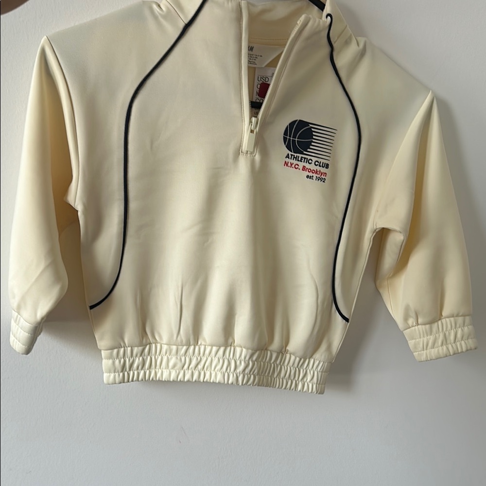 NWT! H&M Kids Cream Pullover